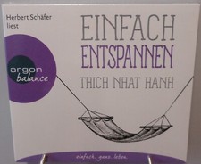 Thich Nhat Hanh Hörbuch Gesundheit Einfach Entspannen CD Leben Meditation #T995