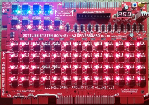 Gottlieb driverboard system - driverboard,
