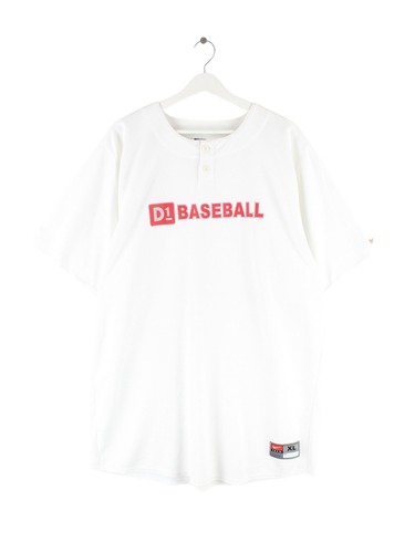 Nike baseball jersey weiß - weiß, xl