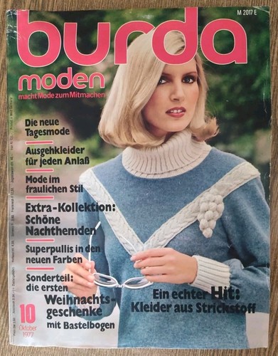 Vintage burda moden 1977 - burda,