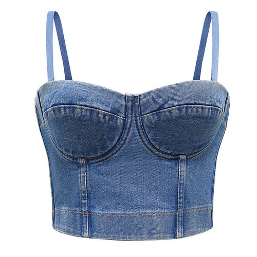Damen jeans tankini bustier - damen, bh
