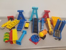 Duplo Stütze Pfeiler Leiter Baustelle Kran Förderband Kanone Rüttler
