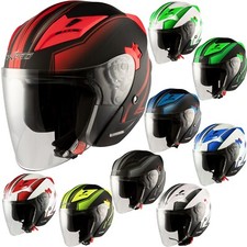 Motorrad Helm Jet Roller