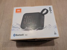 JBL Go 4 Lautsprecher Bluetooth Wasserdicht Drahtlos Wireless Schwarz NEU & OVP