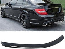 Gloss Black W204 Spoiler (Fits