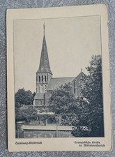 alte AK Duisburg-Meiderich Evangelische Kirche Mittelmeiderich ca. 1930/40er J.
