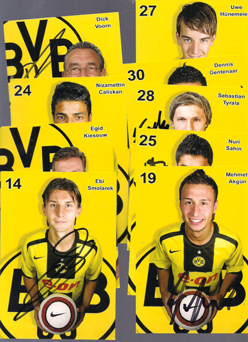 Autogramme borussia dortmund - borussia, 9