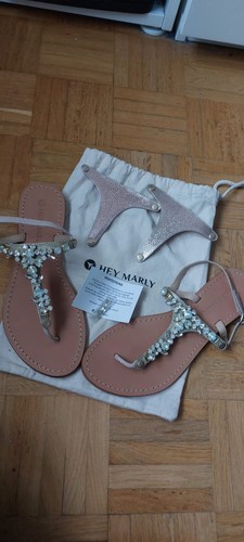 Hey marly sandalen 39 rosa - marly, gr.