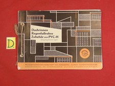 Dachrinnen Regenfallrohre Zubehör aus PVC-H ca.22x15cm.