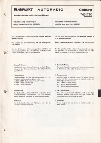 Service manual anleitung - manual-anleitung, für