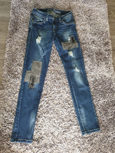 Damenjeans blau modisch - damenjeans,, blau,