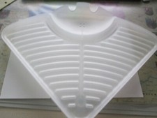 Kunststoff Badewanneneckablage mit Seifenablage