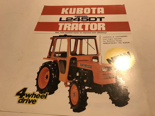 Kubota dieselschlepper l245dt - kubota,