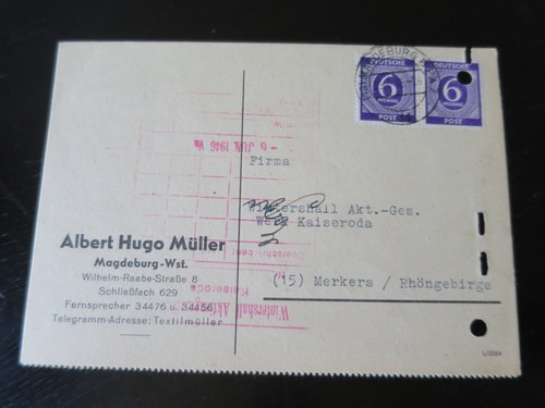 1946 ab magdeburg wst - pk,