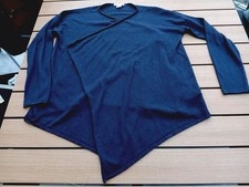 H&M Strickjacke offen dunkles Blau M Gr 38 40 Jacke Weste