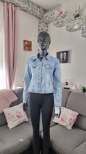 Damen Jacke Blau Jeans Größe