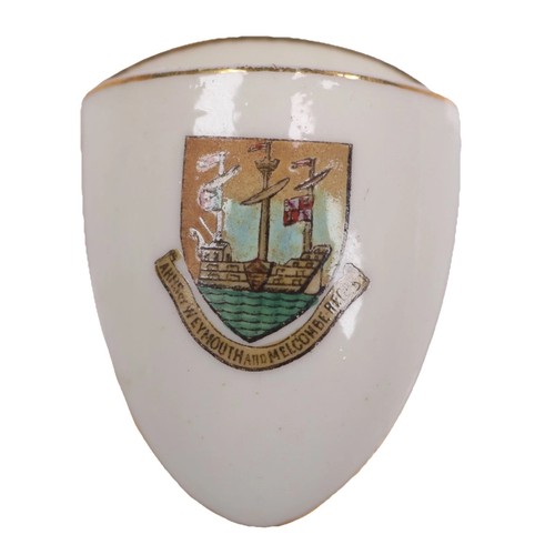 Goss crested china - crested, weymouth
