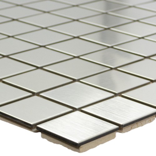 Mosaikfliesen edelstahl - mosaikfliesen,