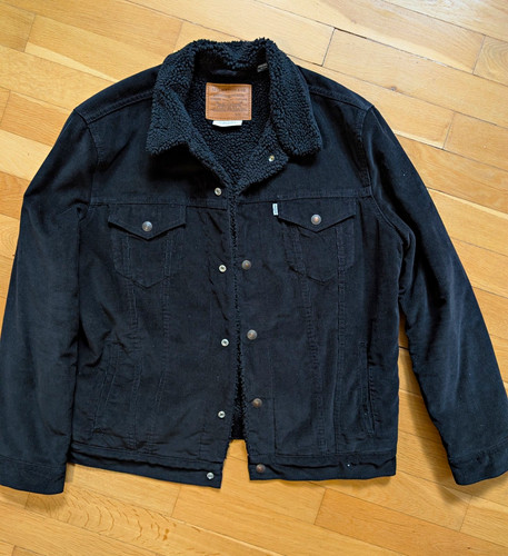 Levi cordjacke sherpa - cordjacke,