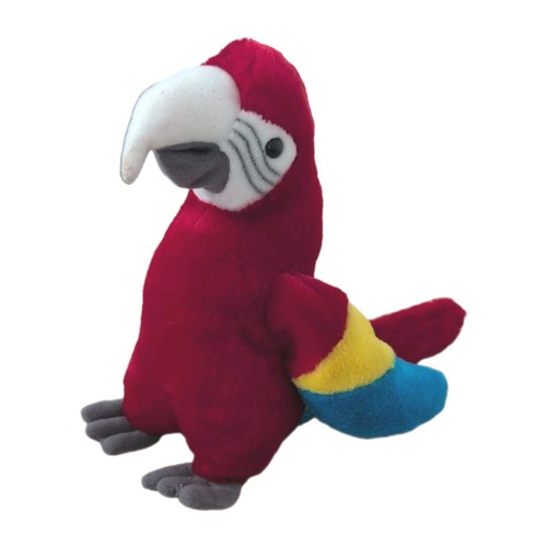 Kuschelwuschel papagei bunt - papagei,