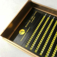 W Lashes 3D Wimpern Fertige Fächer Wimpernverlängerung 0,05 bis 0,20mm C, D Curl