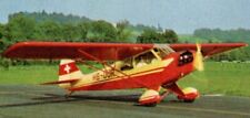 115/207 SAMMELBILD FLUGZEUG PIPER CUB J3C SCHULFLUGZEUG - rückseitig Werbung
