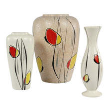 Keramik Vasen Trio Scheurich