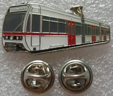 Pin Anstecker Straßenbahn Straßenbahnwagen U-Bahn Wien weiß/rot Art 6197