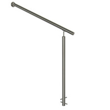 Geländer mit Wandanschluss