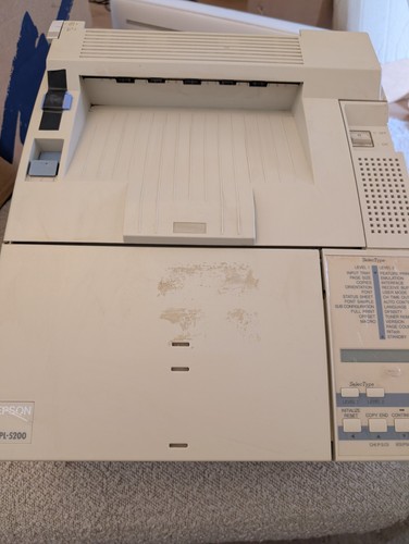 Epson epl 5200 - epson, vintage