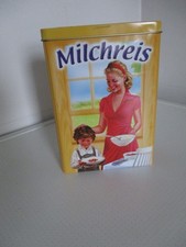 Blechdose mit Deckel eckig "