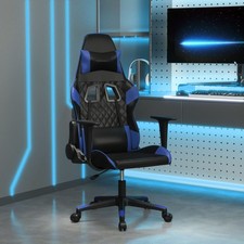 Gaming-Stuhl Schwarz und Blau