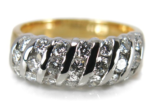 Ring brillanten insg 42ct - ring,