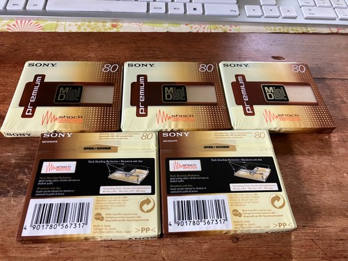 Sony minidisc premium - sony, neu