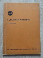 Hurth Schleppergetriebe 819
