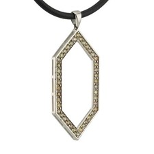 Brillant Gold Anhänger 585 14 Kt Weißgold 0,70 Ct Diamant Damen Edel Wert 1490,-