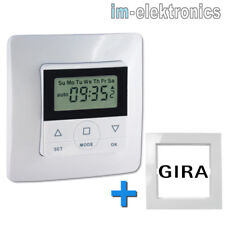 Rolladen Zeitschaltuhr Jalousie Uhr Rollo Timer für GIRA Flächenschalter NEU