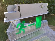 Dauerlicht LED Notleuchte Acrylglas Notbeleuchtung Notausgang Fluchtweg Schild