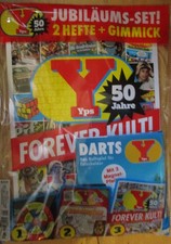 Yps - Jubiläums-Set 2025-01 mit Darts-Spiel