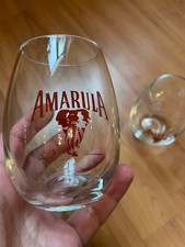 2er Set Amarula Cream Likör Gläser Glas 2stück Bar  Original
