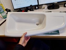 Waschbecken Camping weiss