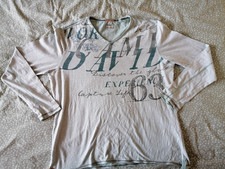 Camp David Herren Sweatshirt, Gr. XXL, Grün, Baumwolle,