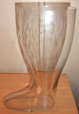 Bier Trink Stiefel 1,5 l Glas