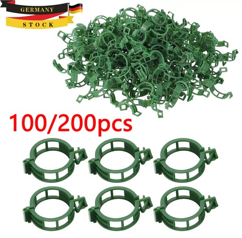 200 pflanzenclips kunststoff - 200,