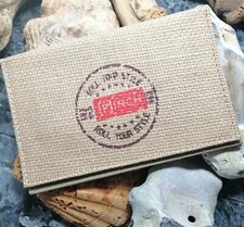 Tabakbeutel Tabaktasche Drehertasche neue Leinen Stoff Design Serie