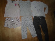 3x Schlafanzug Set Frühling Sommer Winter - Gr. 122/128 - H&M Palomino
