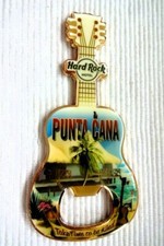 1 Hard Rock Cafe Magnet  Bottle Opener Punta Cana