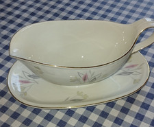 Nachlass Haushaltsauflösung  Sauciere Bavarian Porzellan Wunsiedel 21 x 13 x7 cm