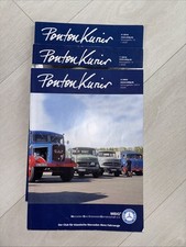 3x Zeitschrift Ponton Kurier Jahrg. 2016 + 2019 + 2023 Mercedes-Benz Daimler