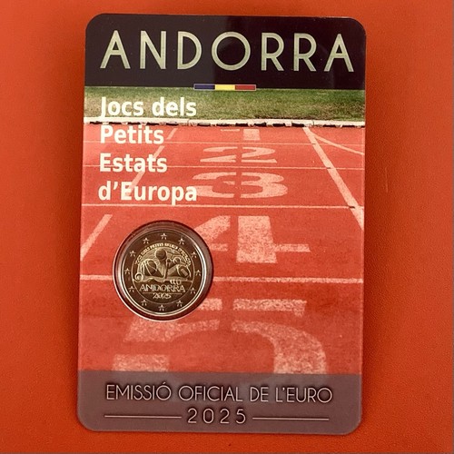 Euro gedenkmünze andorra - 2,